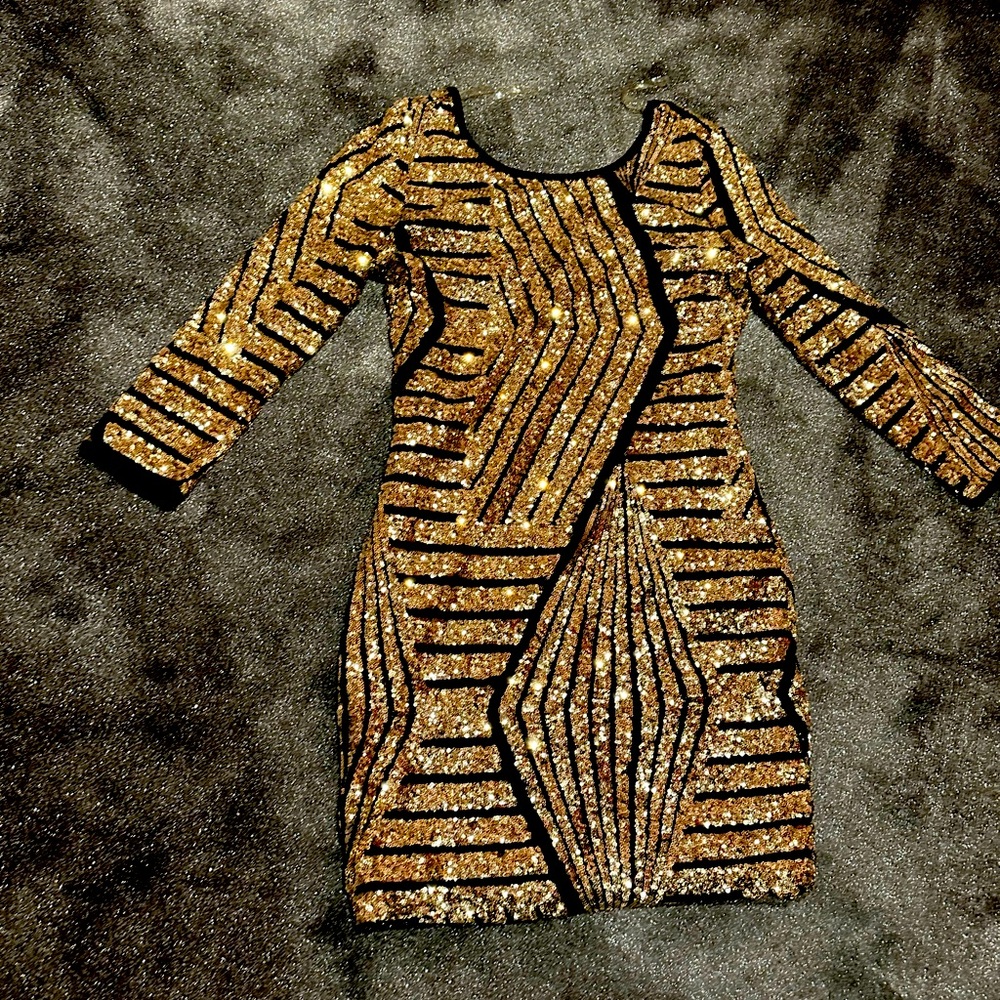 Fashion Nova sequin party dress